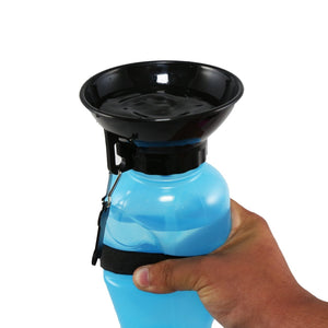 Travel Pup Dog Water Bottle - BPA Free, 20oz. Capacity, Ships from the US